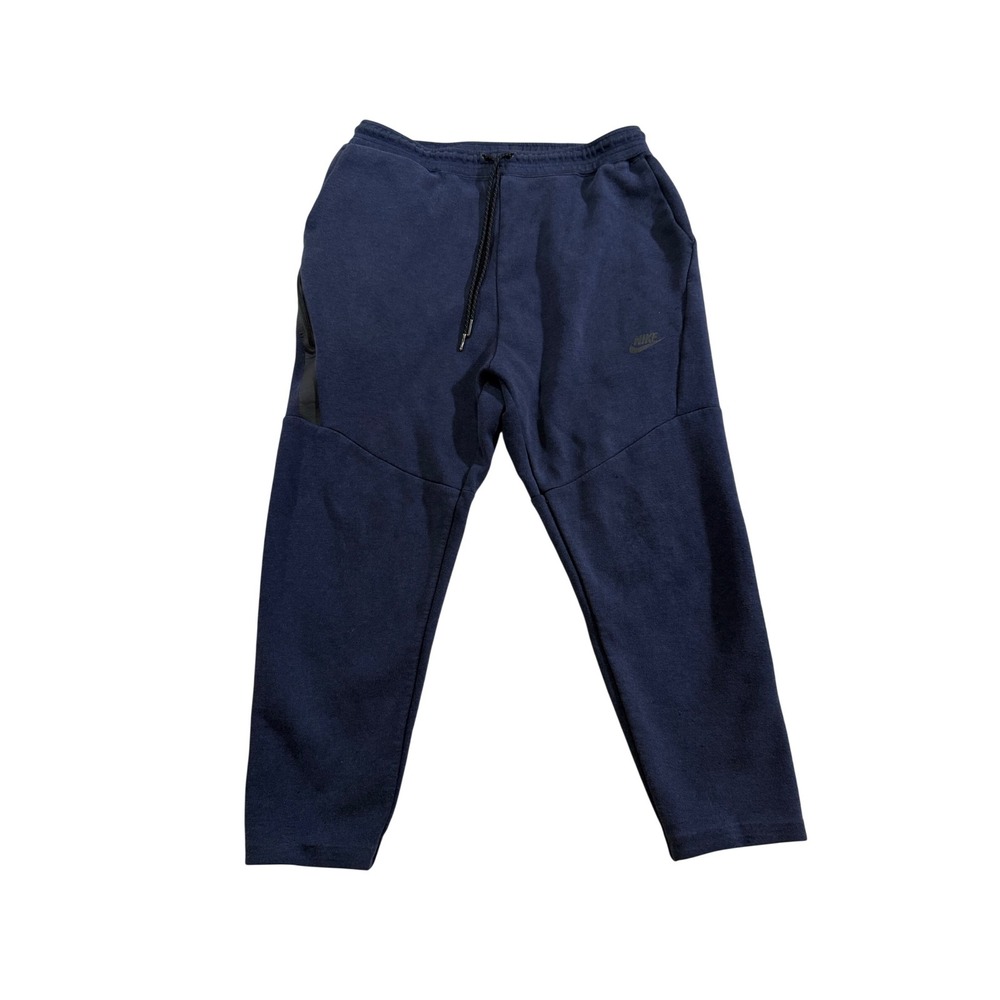 Nike Tech Fleece Sweatpants Large Blue Joggers Streetwear‎ Athleisure Workout